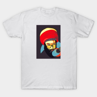 Beard Hat With Eyeglasses T-Shirt